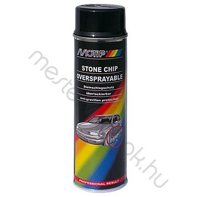 Motip Stone Chip Spray rücsi kőfelverődés elleni alvázvédő festék - Szürke / 0.5 liter