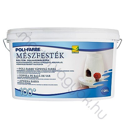 Polifarbe mészfesték - Fehér / 5 liter
