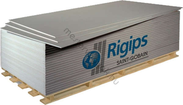 Rigips Normál gipszkarton építőlemez RB 1200x2000x12,5mm - 2.4 m2