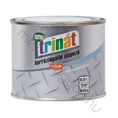 Trinát korróziógátló alapozó festék fém felületekre - 300 Fekete / 5 liter