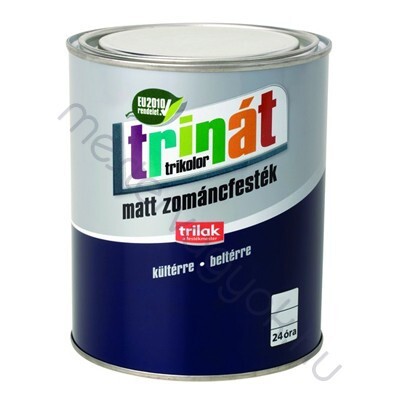 Trinát matt zománcfesték - 300 Fekete / 1 liter