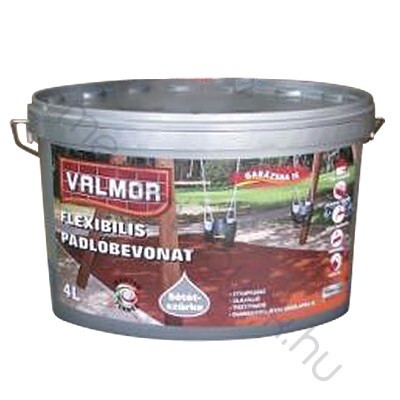 Valmor Flexibilis padlóbevonat kültéri és beltéri felületekre kopásálló mosható - Bazaltszürke / 1 liter