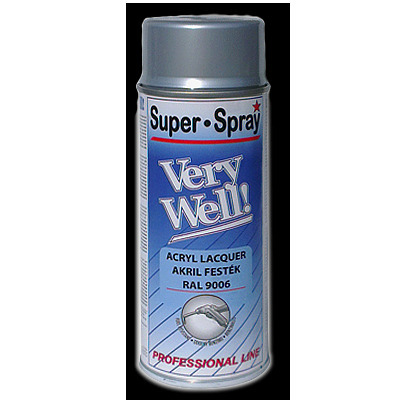 Motip Very well spray akrilfesték, színes magasfényű aerozol - Napsárga RAL 1021 / 0.4 liter