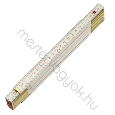 Zollstock, fa összecsukható profi mérővessző - 2 m hosszú